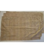 Ralph Lauren Candia Tan Lot of 3 Standard Pillowcases Basket Weave Brown... - €84,87 EUR
