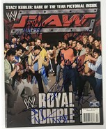 Numerous WWE Legends Autographed Signed Complete &quot;WWE&quot; Magazine - $2,850.83 MXN