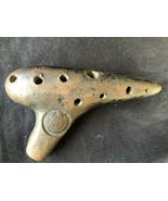 ANTIQUE OLD CERAMICS POTTERY CLAY OCARINA WHISTLE MADE IN AUSTRIA - £59.01 GBP
