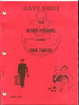 Navy Guide for Retired Personnel and Their Families NAVPERS 15891E March... - $9.90