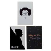 Star Wars Princess Leia 3 Pack Softcover Journal Set NEW UNREAD - £7.78 GBP
