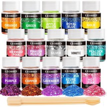 Holographic Chunky Glitter, 15 Colors Craft Glitter For Resin, With 5Pcs Mixing  - £15.97 GBP