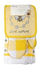 Disney Winnie the Pooh Kitchen Towel Potholder Oven Mitt Bees Honey Pot ... - $390.91 MXN