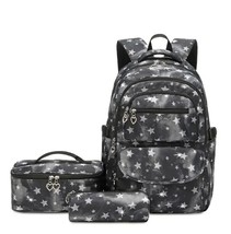 3 Pcs/Set School Backpack for Girls School Bags Children Waterproof Kids Bookbag - £80.43 GBP