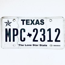  United States Texas Lone Star Passenger License Plate MPC 2312 - £14.04 GBP