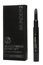 WUNDER2 WUNDERBROW D-FINE Multi-Use Eyebrow Pencil &amp; Brow Gel Makeup for... - £12.04 GBP