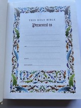 Holy Bible Fireside Family Edition Catholic 1984-1985 Edition Padded Unused NAB - £13.86 GBP