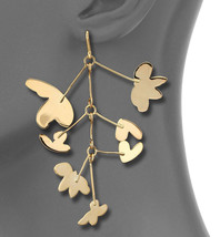 Marc Jacobs Mismatch Statement Earrings Oro Wildflower Asymmetrical New $98 - £73.60 GBP