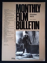 BFI Monthly Film Bulletin Magazine October 1973 mbox1358 - No.477 Don&#39;t Look Now - £4.90 GBP