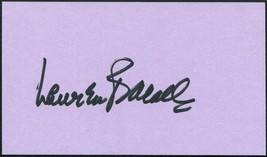 LAUREN BACALL SIGNED 3X5 INDEX CARD ACTRESS THE BIG SLEEP KEY LARGO THE ... - £26.87 GBP