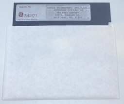 Castle Wolfenstein for IBM PC DOS 1981 on 5.25” 360k Floppy Disk *Works ... - $19.00