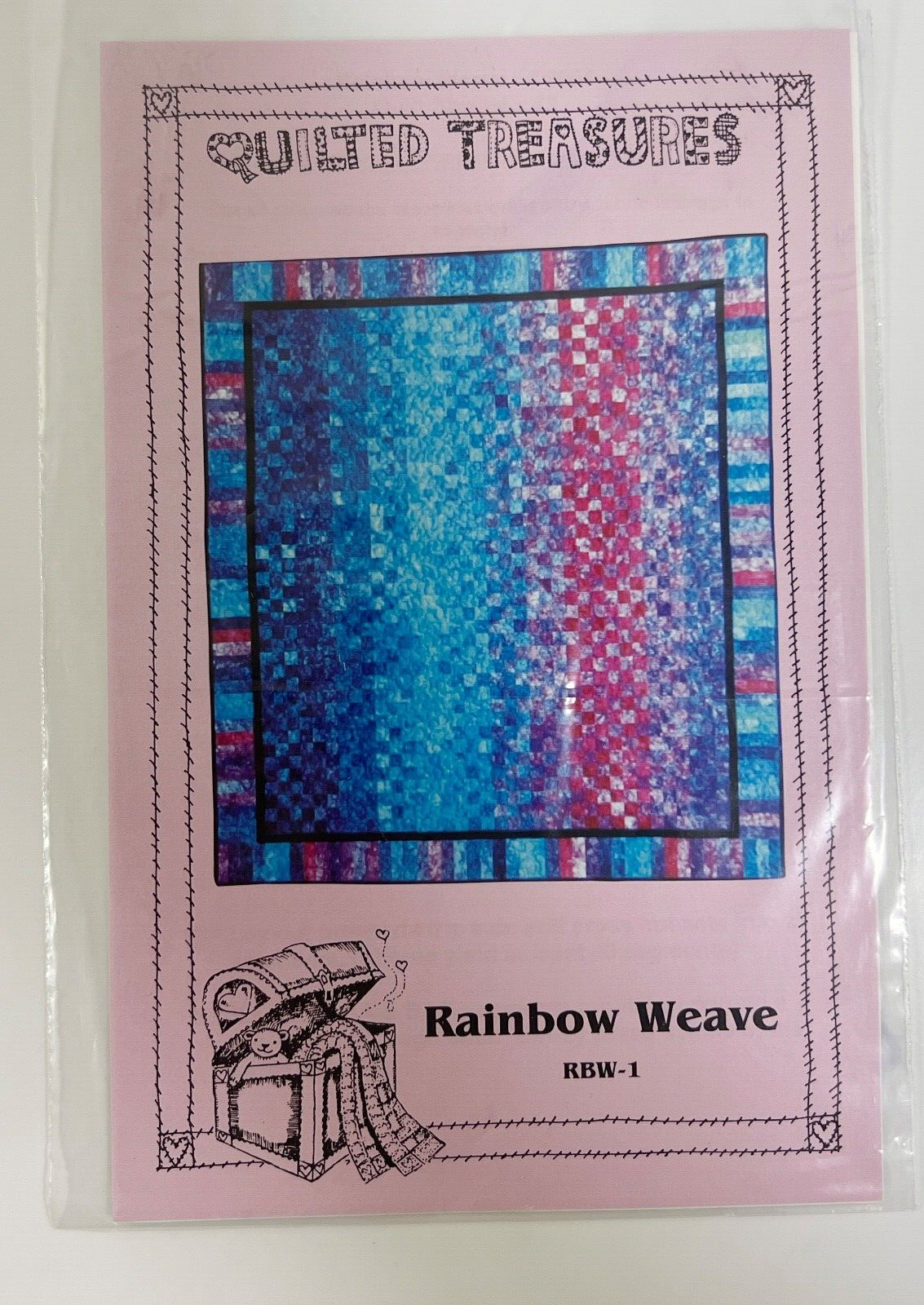 Quilted Treasures Rainbow Weave RBW-1 Pattern - $9.89