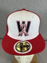 NWT Fitted 6 3/4 Washington Nationals Red White Hat (x1) - £13.98 GBP