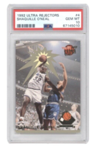 Authenticity Guarantee

1992-93 Fleer Ultra Rejector Shaquille O&#39;Neal #4 PSA ... - $287.09