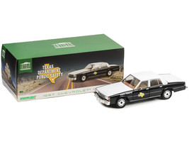 1987 Chevrolet Caprice Police Black and White &quot;Texas Department of Public Safety - £66.90 GBP