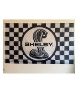 Shelby Cobra Checkered Flag  Racing Garage Banner (3x5 Ft) - $20.00