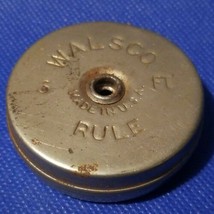 Vintage Walsco 316 T.C.  6 ft Rule Retractable Metal Measuring Tape Meas... - $7.99