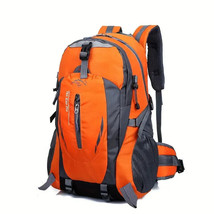 Unisex Orange Lightweight Waterproof Travel Backpack  Large(L) - £22.60 GBP