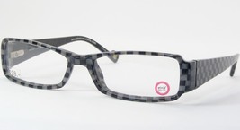 Etnia Barcelona Nossa Gys Lchess Grey /Black Eyeglasses Frame 52-16-135mm Spain - $118.80