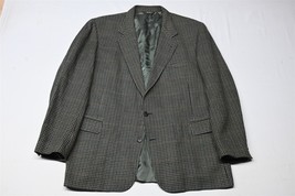 Vtg Orvis 46R Wool Big Houndstooth Tweed USA Made Blazer Suit Jacket Sport Coat - £52.79 GBP