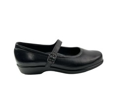 SAS Maria Comfort Mary Jane Flats Made in USA 9.5 M Black Shoes - £51.62 GBP
