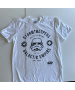 Star Wars Stormtrooper Galactic Empire Shirt White Size Med, Pre-Owned - €11,93 EUR