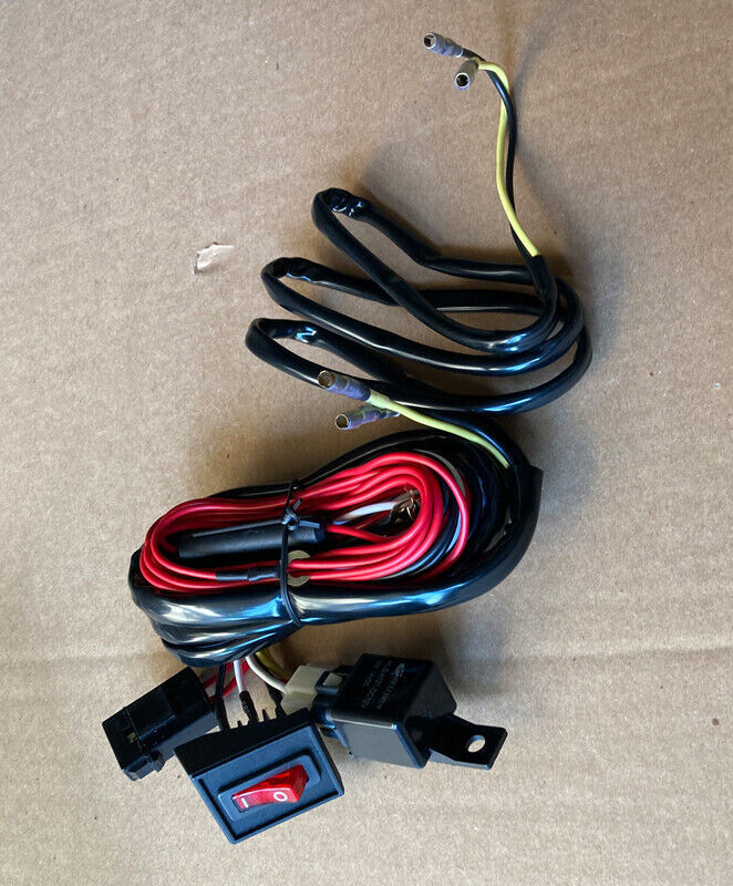 Wire Harness, Universal= fog light / offroad light wiring harness - $11.63