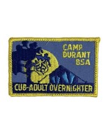 Vtg 1990&#39;s BSA Camp Durant Cub Scouts Adult Overnighter Embroidered Patc... - €8,04 EUR