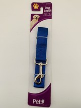 Pet Inc. Dog Leash *Blue Color* *4&#39;L x 1&#39;W {1.2cm x 2.5cm} - £6.28 GBP