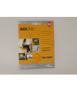 RARE AOL 9.0 OPTIMIZED 2003 ORANGE AND SILVER DIAL UP CD 1000 Hours Free - £9.58 GBP