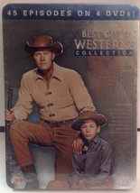 Best Of Tv Westerns Collections ~ 45 Episodes On 4 Dv Ds In Tin Case ~ New - £7.85 GBP