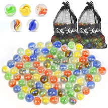 250 Pcs Marbles Bulk Assorted Colors Glass Marbles, Cat Eyes Round Marbles Toy F - £20.77 GBP