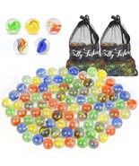 250 Pcs Marbles Bulk Assorted Colors Glass Marbles, Cat Eyes Round Marbl... - £19.66 GBP
