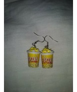 Popcorn Bucket earrings - movie popcorn earrings - €8,74 EUR