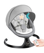 KMAIER Electric Baby Swing For Infants, 5 Speeds,Bluetooth,Play’s 10 Lul... - £71.98 GBP