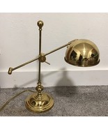 Vintage  Brass Lamp  Adjustable long Arm  Brass Piano Lamp Approx 20” Long - $137.12 CAD
