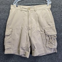 Vtg Polo Ralph Lauren Cargo Shorts Men 34 Military Style Pockets Inseam 10&quot; - £18.38 GBP