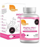 Zahler Mighty Mini Prenatal Vitamin with DHA &amp; Folate (90 Softgels) Kosher  - $38.00