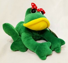 Freddy Kiss Me Frog Plush Stuffed Animal 3.5&quot; Collector&#39;s Choice Bean Ba... - £15.95 GBP