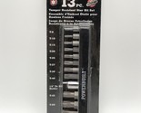 Powerbuilt - 13 Piece Tamper Resistant Star Bit Set, Tamper Torx Bits, T... - $13.95