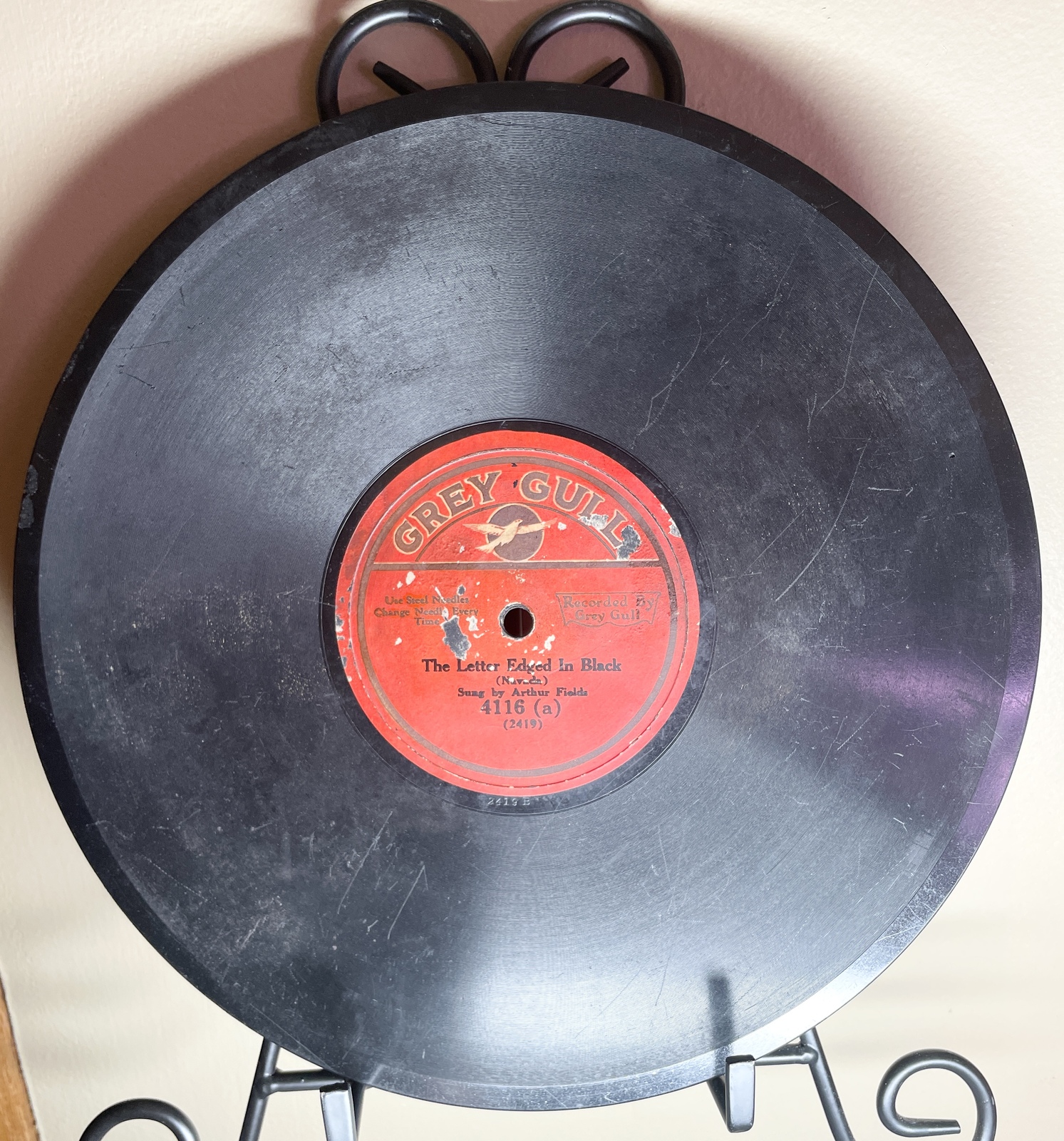 Arthur Fields-She Ought to be Home With Her Mother/The Letter Edged in B... - $6.90