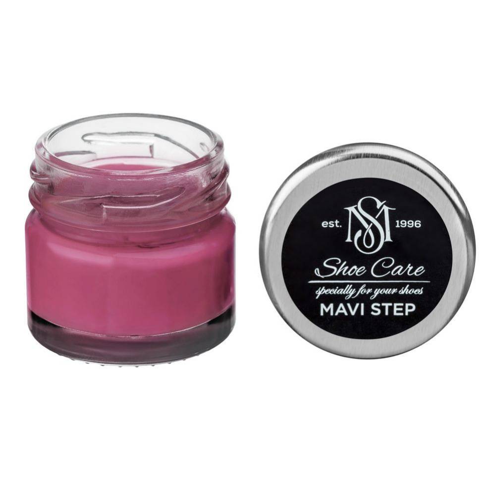 MAVI STEP Creme de Beaute Wax-Based Leather Shoe Cream - 160 Pink - 25 ml - $14.99