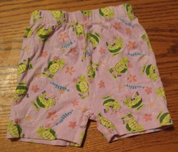 000 Young Girls Size 6 Shorts Pink With Rollin&#39; Turtles Cute - £3.13 GBP