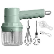Electric Masher Garlic Meat Spice Grinder Egg Whisk Wireless Multifunction - £18.27 GBP