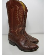 Vintage Nice Condition Nocona Boot Brown Cowboy Boots Mens 7 D - $49.50