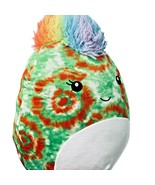 Squishmallows Winifred the Tie Dye Mohawk Chameleon 14&quot; Plush 2021 Kelly... - £17.49 GBP