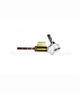 For Pella Hinged Patio / Sliding Door Key Lock Cylinder +Keys - Chrome F... - $26.95
