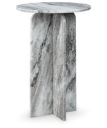 Keithwell - Gray - Round Accent Table - $270.43 CAD