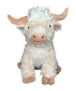 Multipet Highland Cow Jumbo 14&quot; Dog Toy w/Squeaker Crinkle Soft Stuffed ... - $39.81 CAD