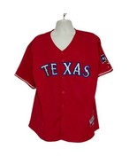 Vintage Majestic Texas Rangers Michael Young #10 Stitched Jersey Men’s S... - $53.70